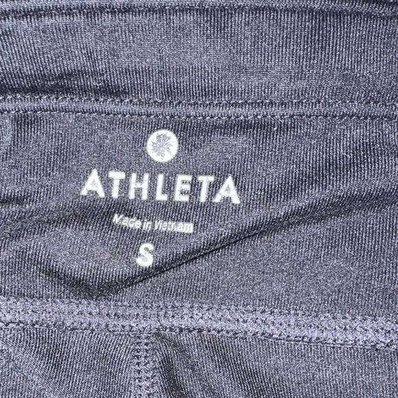 Athleta Black Cropped Leggings - Picture 6 of 6